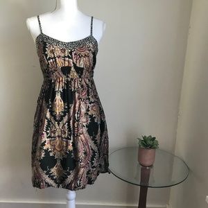 Cute Pattern Dress from Xhiliration